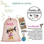 Info de la mochila blanda saco colección Pepifrida de la marca Pepita Viajera