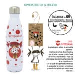 Información educativa adicional botellas termicas colección pepikusama de la marca Pepita Viajera